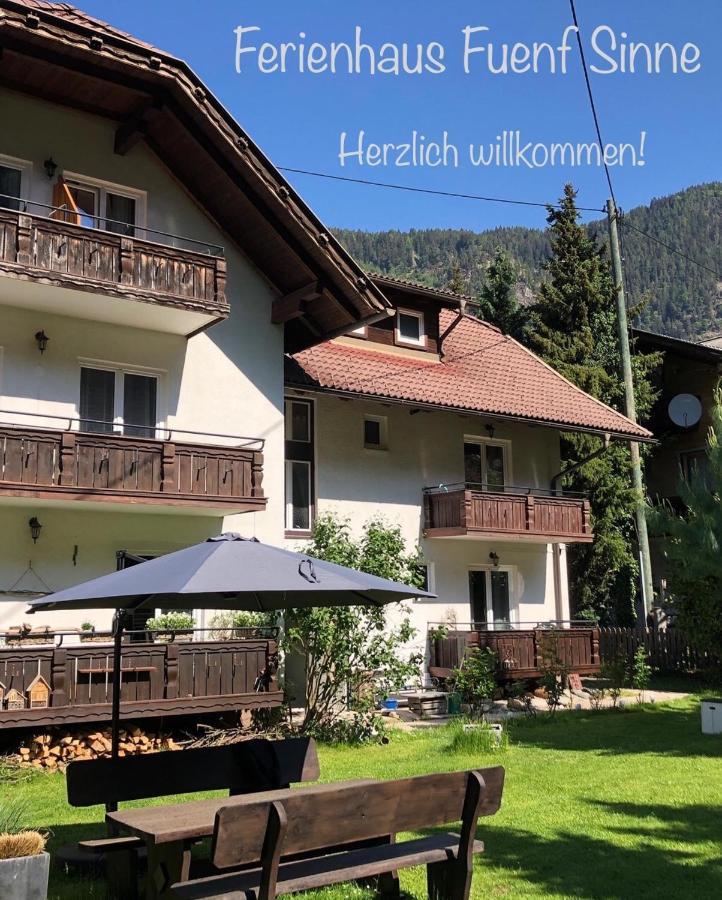 Appartement Felsblick Ferienhaus Fuenf Sinne Döbriach Екстериор снимка